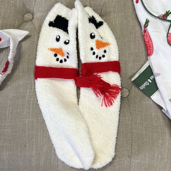 PJ Salvage NEW! Cranberries and Cocktails Flannel PJ Set Size XS - Picture 4 of 13